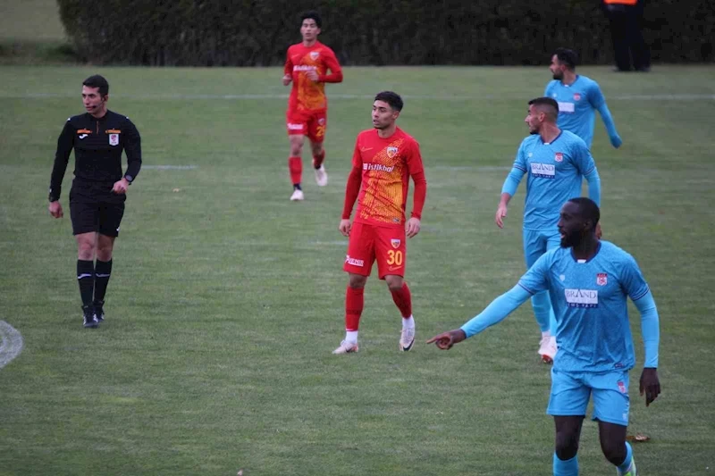 Kayserispor ile Sivasspor hazırlık maçında yenişemedi
