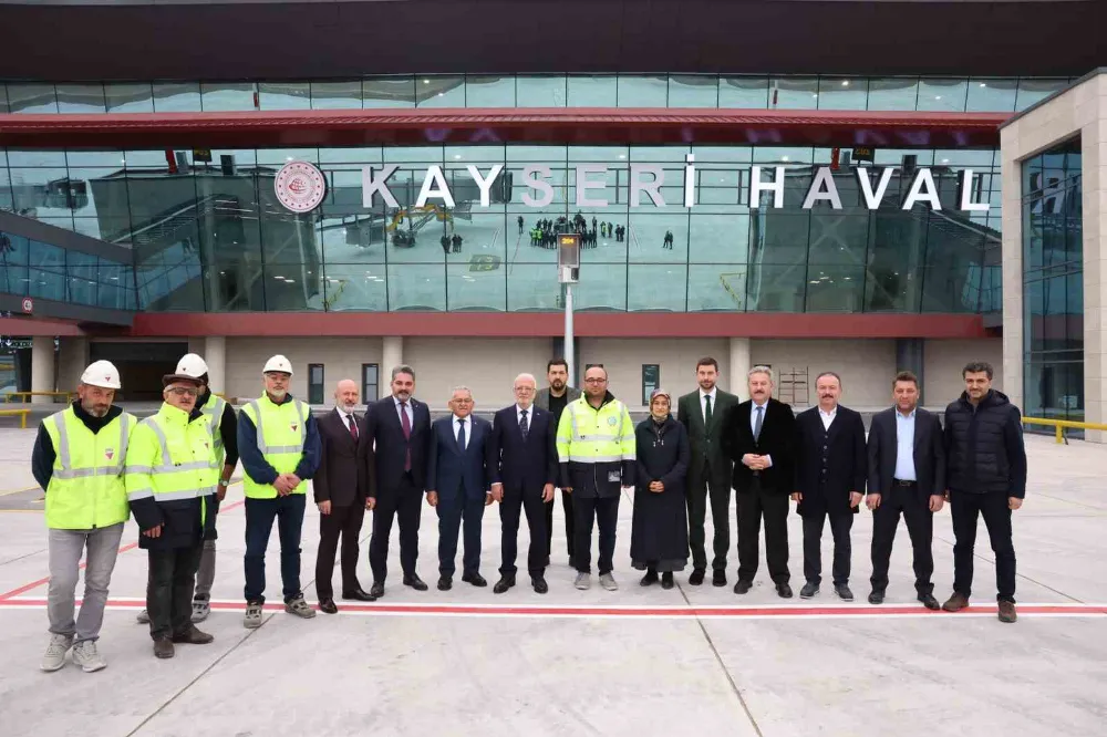 Havalimanı yeni terminal binası açılış için gün sayıyor