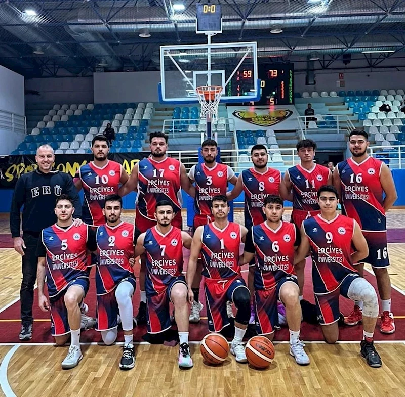 Erciyes Üniversitesi Basketbolda şampiyon oldu
