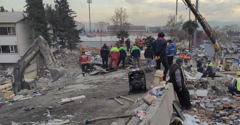 Erciyes A.Ş. Tecrübeli ve Teknik Ekibi ile Deprem Bölgesinde
