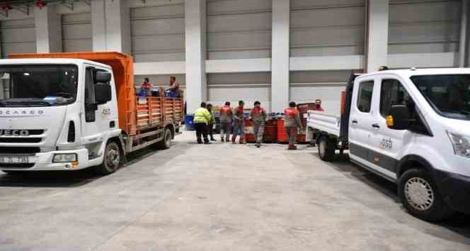 Kayseri OSB Teknik Koleji deprem bölgesi için 200 varil soba üretti