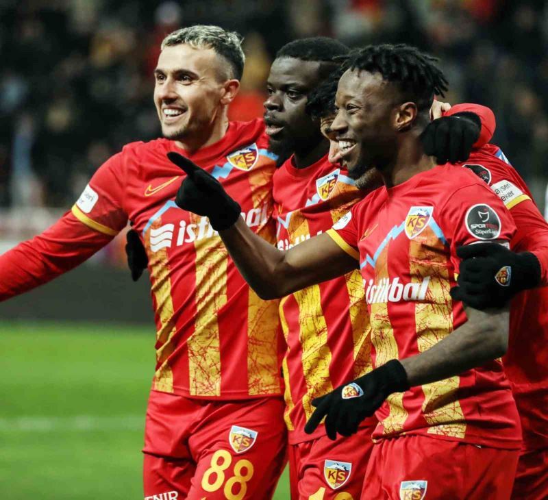 Kayserispor 10. kez kazandı
