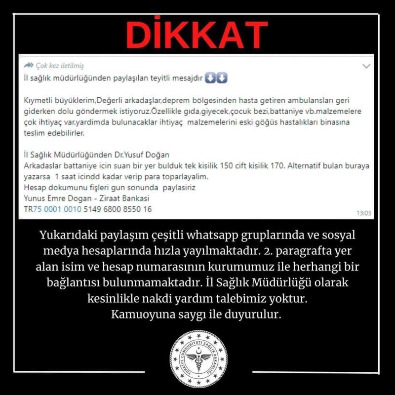 Sahte yardım 
