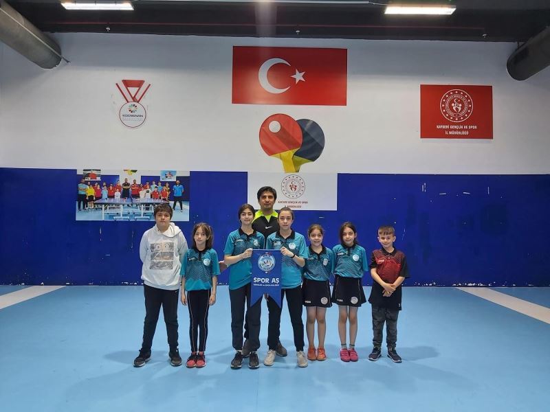 Spor A.Ş, masa tenisinde göz doldurdu
