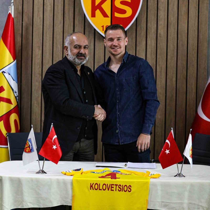 Dimitrios Kolovetsios, 2 yıl daha Kayserispor’da
