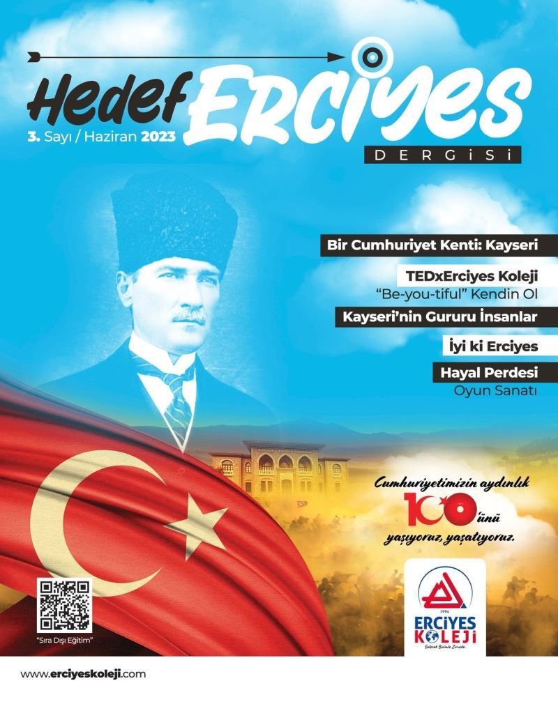 Özel Erciyes Koleji’nin yayını olan Hedef Erciyes Dergisi’nin 3. sayısı çıktı
