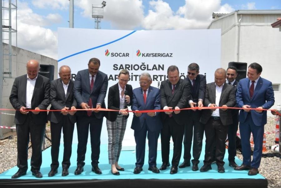 Başkan Büyükkılıç, Sarıoğlan Doğal Gaz RMS-A Kapasite Artış Töreni’ne katıldı