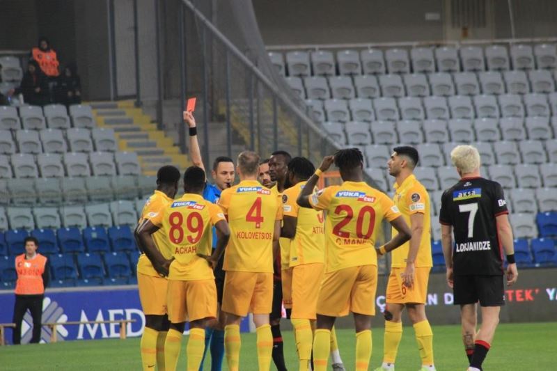 Kayserispor’un kart raporu
