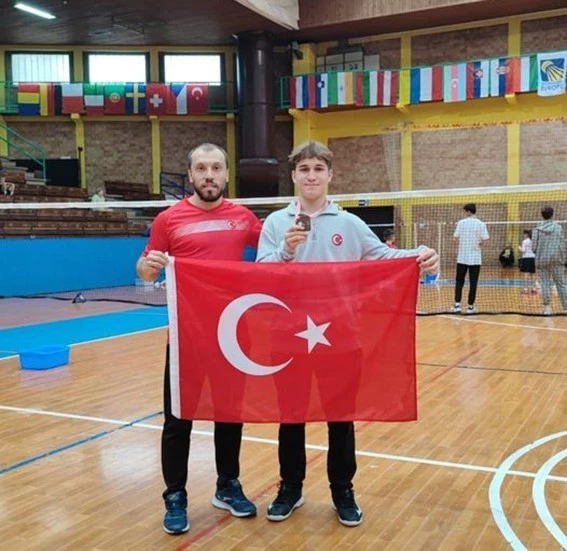 Kayserili sporcu Avrupa üçüncüsü oldu
