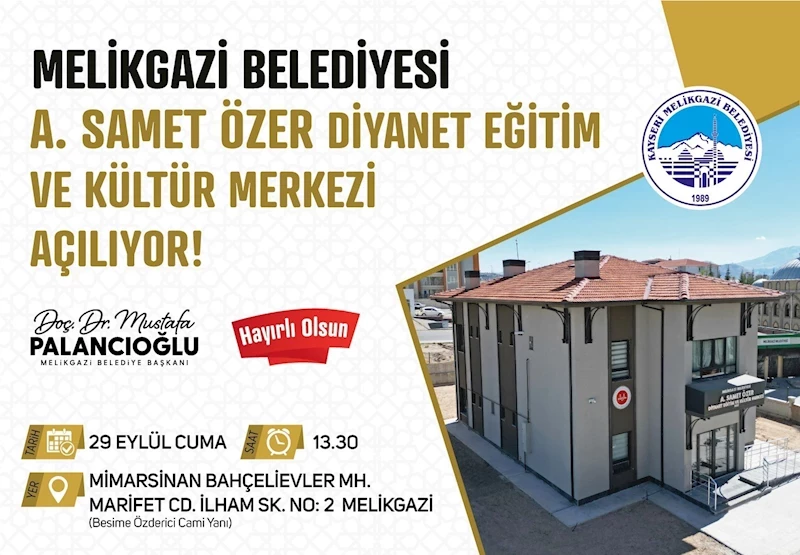 Melikgazi Belediyesi yeni bir projeyi daha hayata geçiriyor
