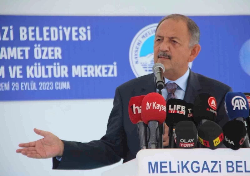 Bakan Özhaseki: 