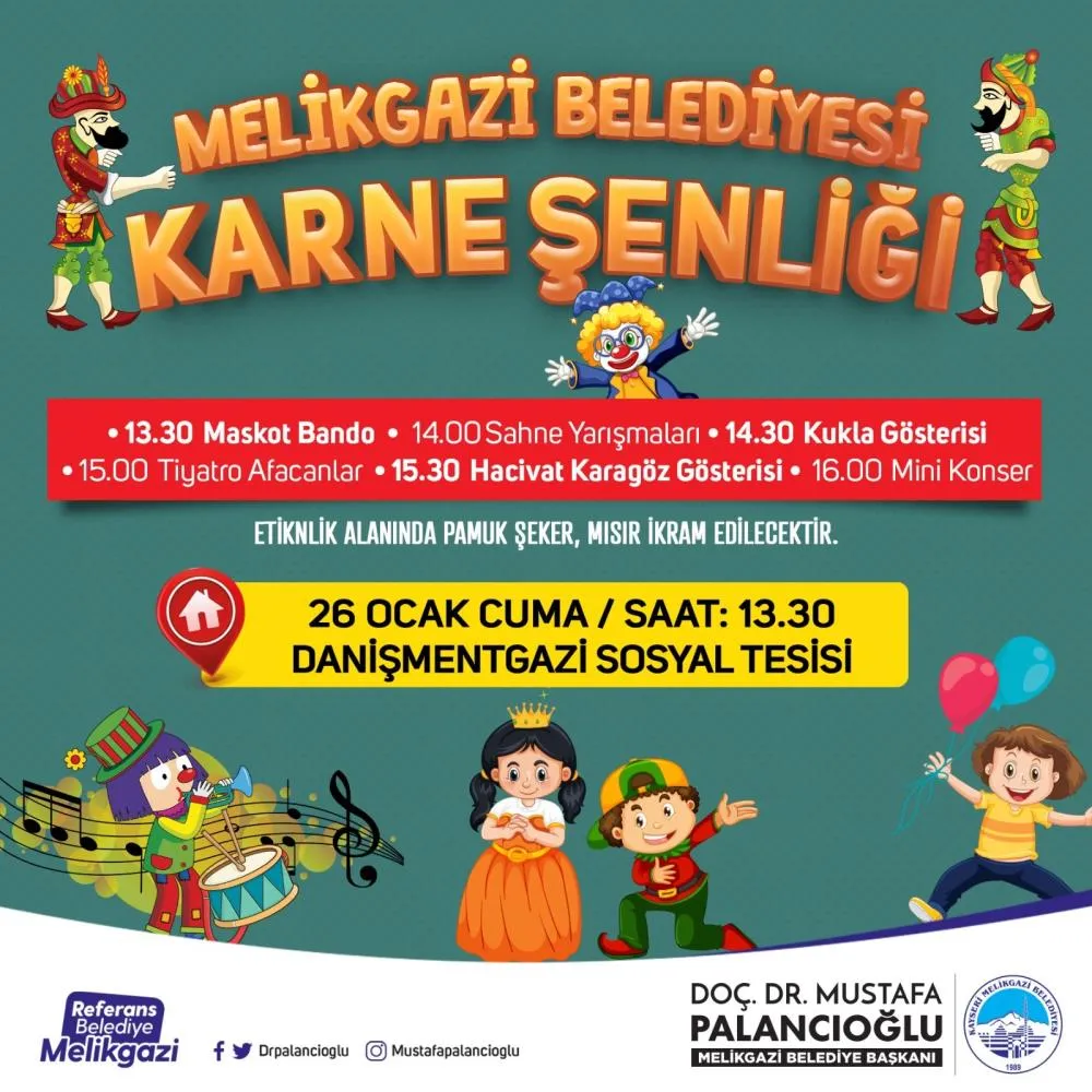 Melikgazi’de Karne Şenliği başlıyor