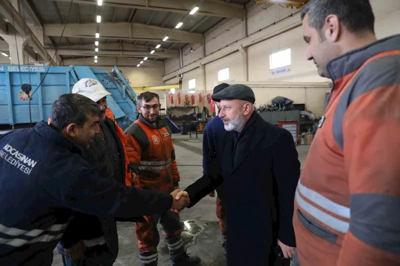 Başkan Çolakbayrakdar, “Atölyemiz, fabrika gibi birçok alanda hizmet üretiyor”
