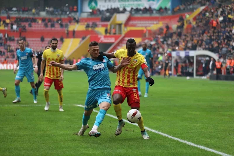 Kayserispor beşinci mağlubiyetini aldı
