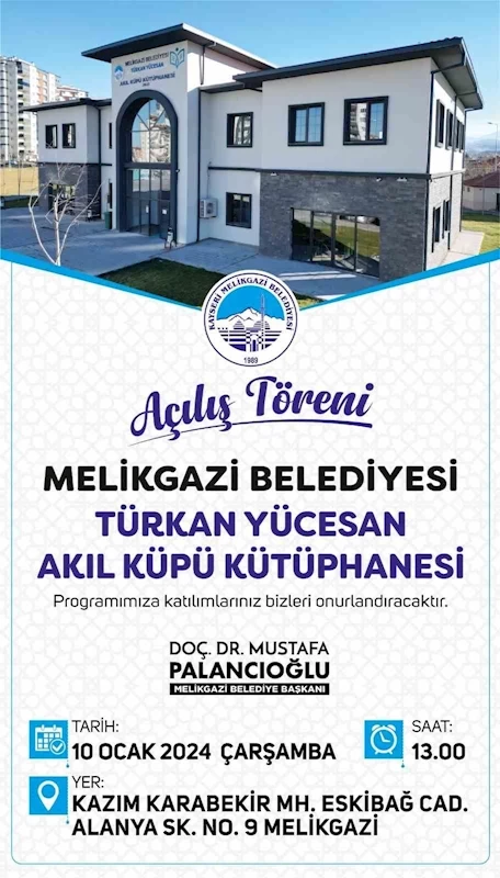 Melikgazi’den bir biri ardına 2 açılış
