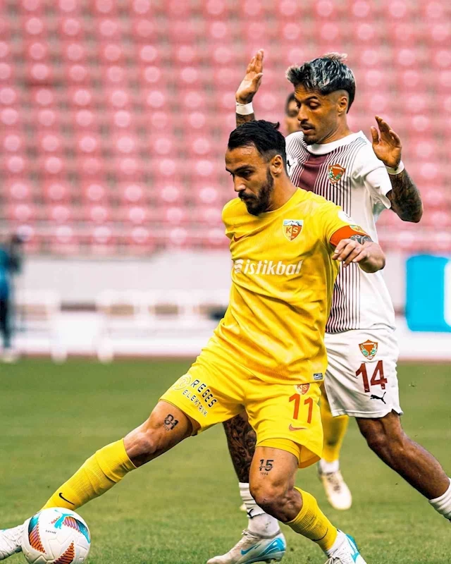 Kayserispor kaptanı Gökhan Sazdağı: 