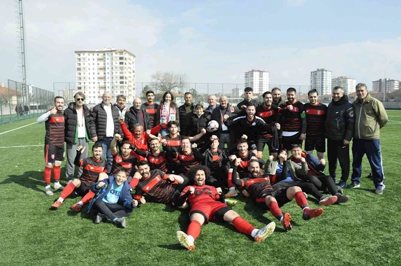 Özvatan Belediyespor’da şampiyonluk sevinci
