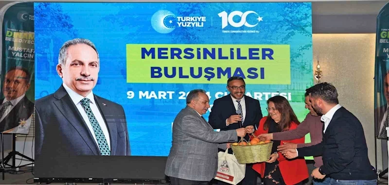 Başkan Yalçın Mersinlilerle buluştu
