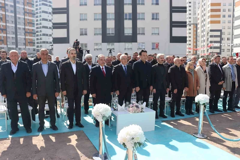 Talas Belediyesi’nden eğitime bir katkı daha: Ahmet Gönen Lisesi’nin temeli atıldı
