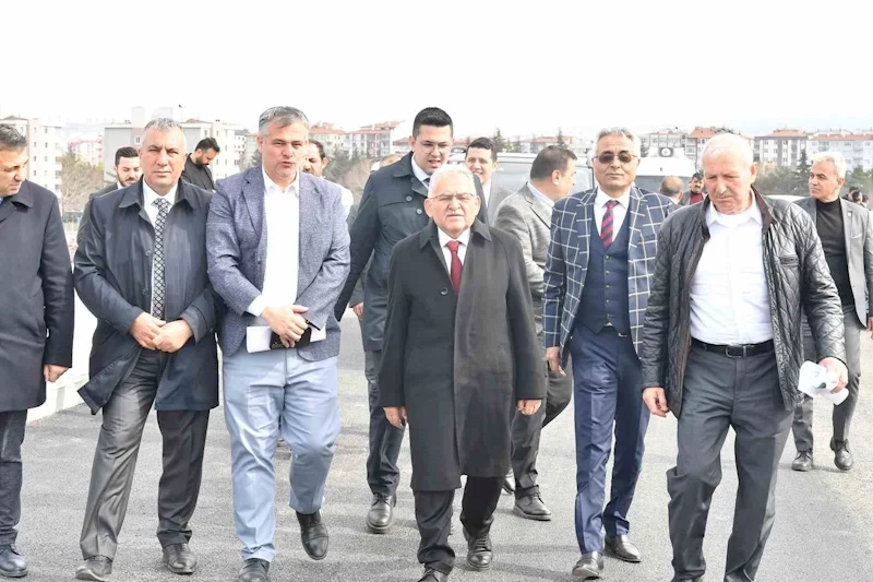 Başkan Büyükkılıç; 150 milyon TL’lik projeyi yerinde inceledi
