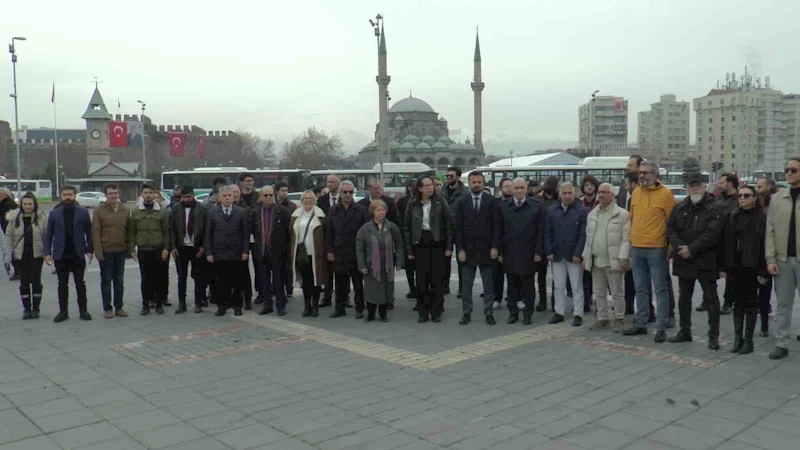 Kayseri’de 27 Mart Tiyatro Günü için tören düzenlendi
