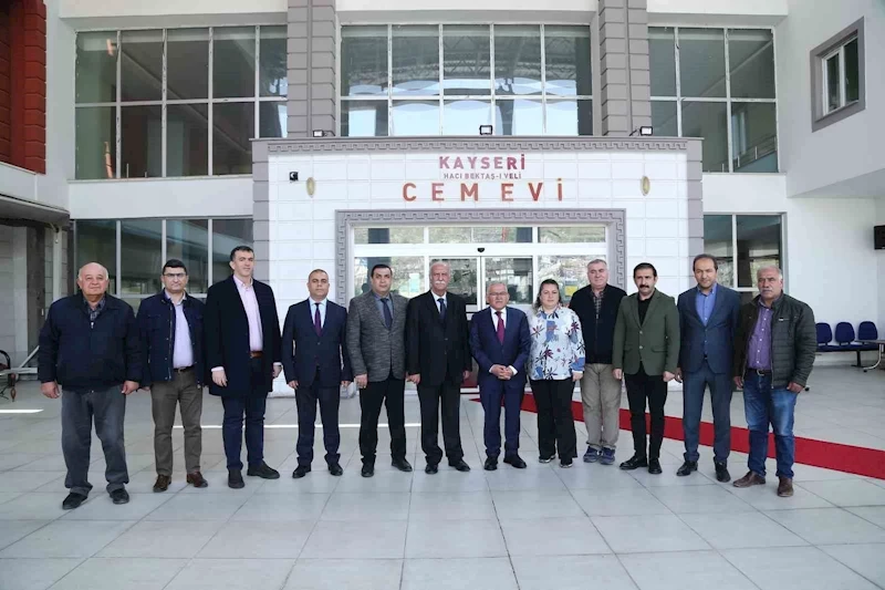 Başkan Büyükkılıç, Hacı Bektaş-ı Veli Cem Evi’ni ziyaret etti
