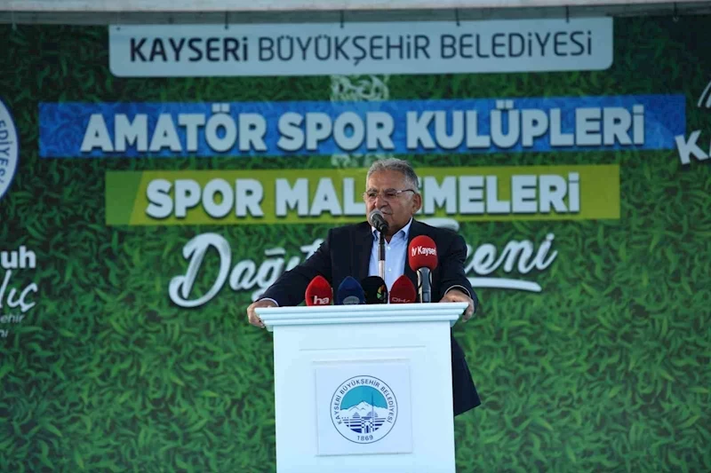 Sporcunun dostu başkandan amatör spor kulüplerine destek sürüyor
