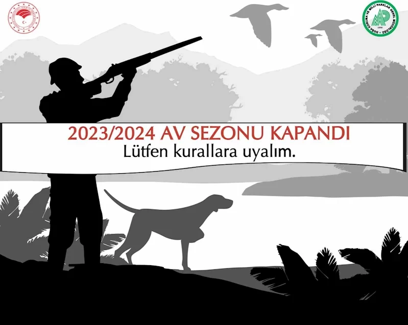 2023-2024 av sezonu kapandı
