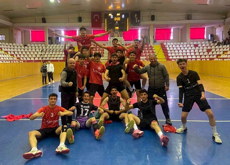 Kayseri ElitVoleybol, Türkiye finaline kaldı
