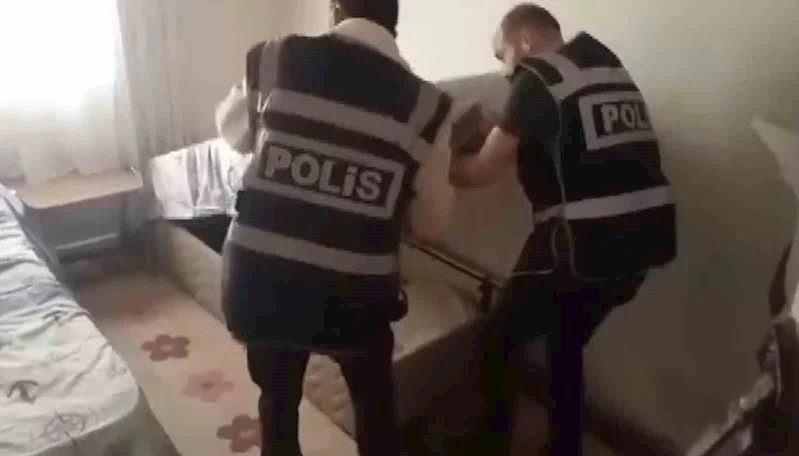 84 polis ile aranan şahıslara operasyon: 14 gözaltı
