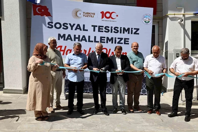 Talas Belediyesi’nden Reşadiye’ye sosyal tesis
