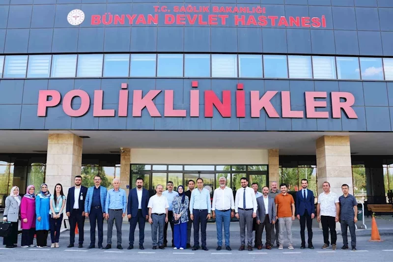 Bünyan’daki sağlık hizmetleri yerinde değerlendirildi
