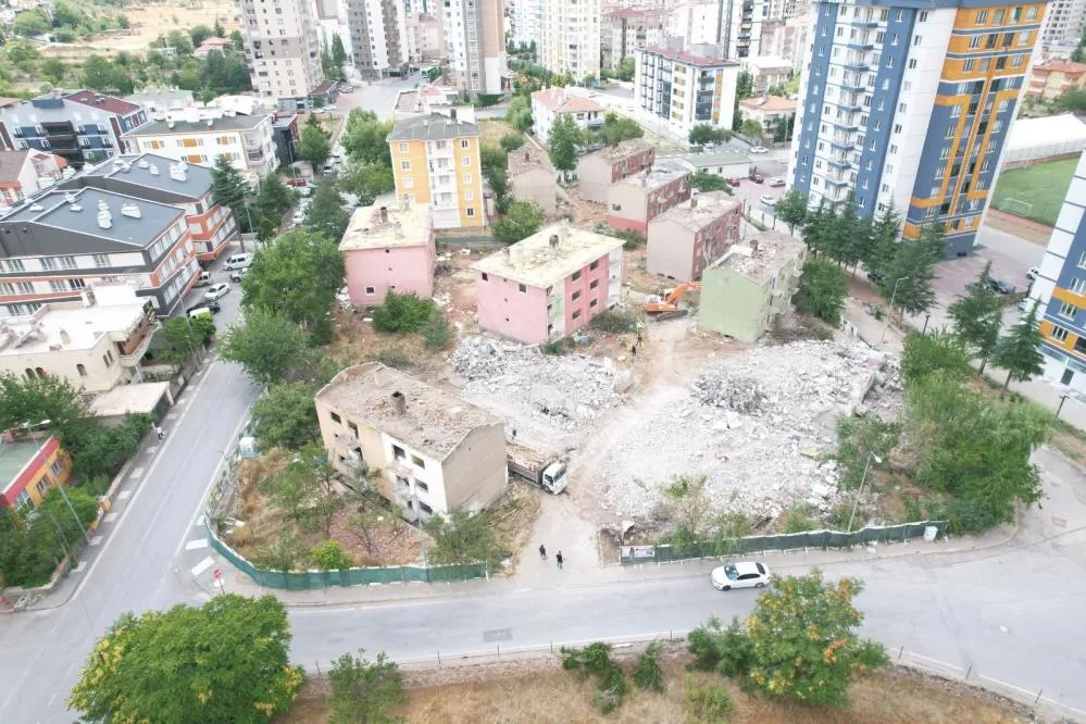 Talas Harman’da 62 Evler Sitesi dönüşüyor