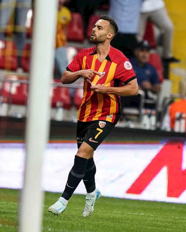 Kayserispor’un ilk golü Miguel Cardoso’dan
