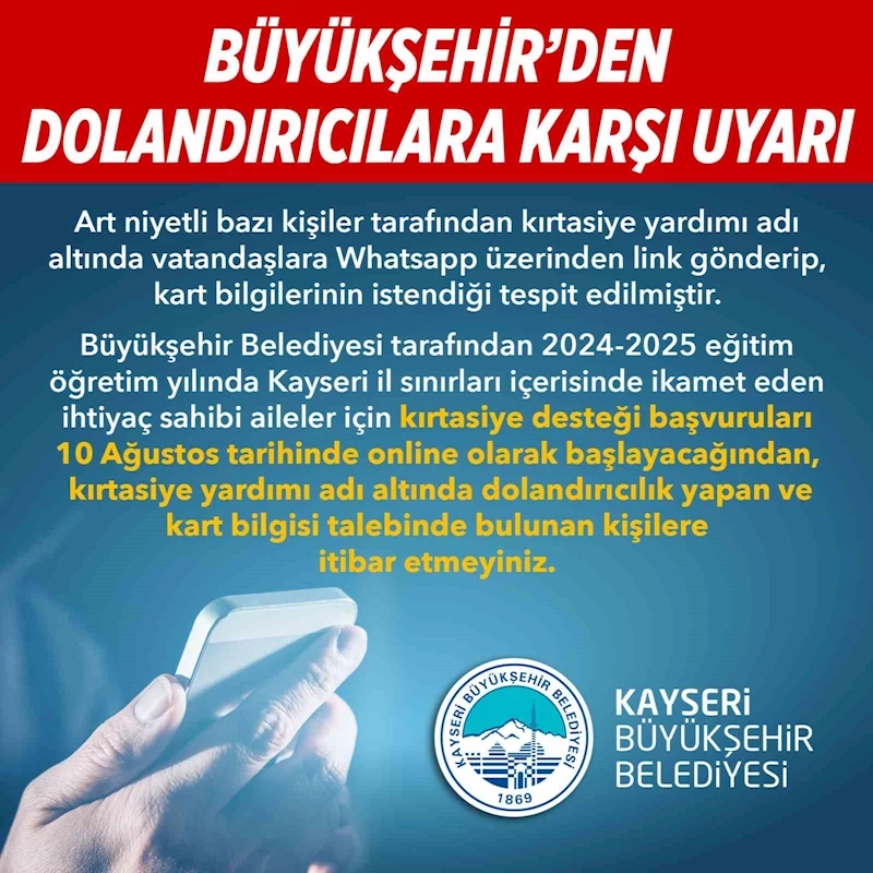 Büyükşehir’den 