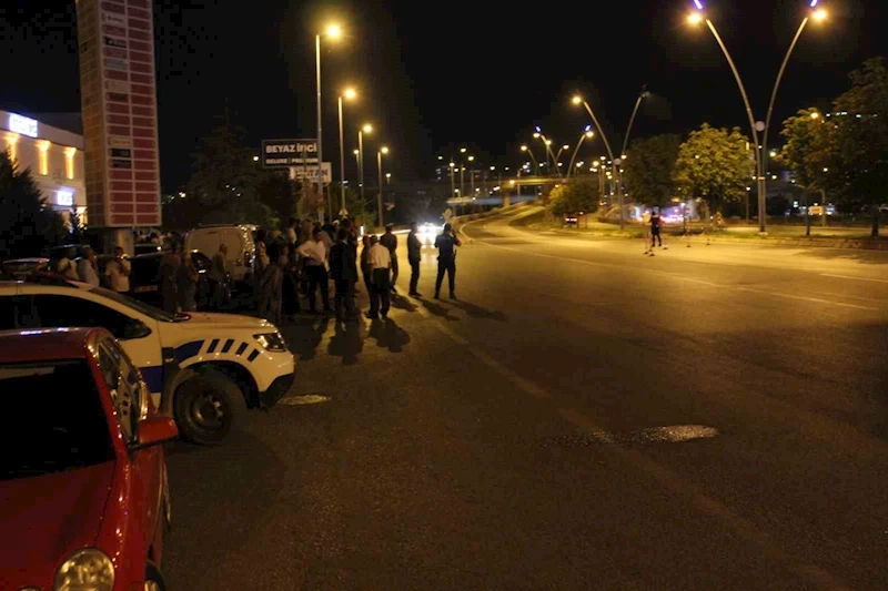 Çarpıp kaçtı, 3 kilometre uzakta yakayı ele verdi
