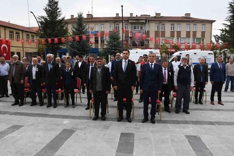 Tomarza’da Gaziler Günü programı düzenlendi
