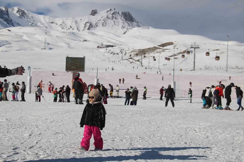 Erciyes’te sömestir yoğunluğu
