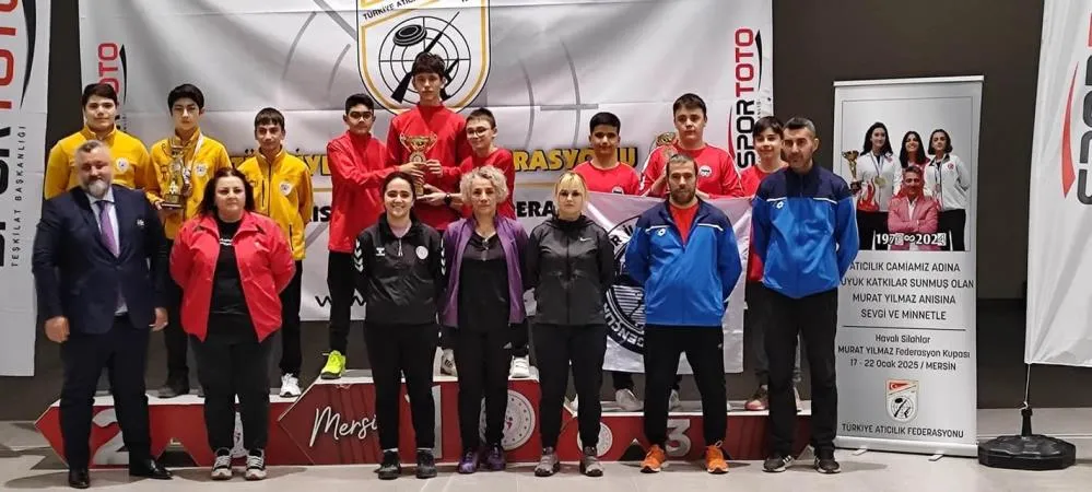 Kayserili atıcılar,Mersin’de barajı geçmeyi başardı