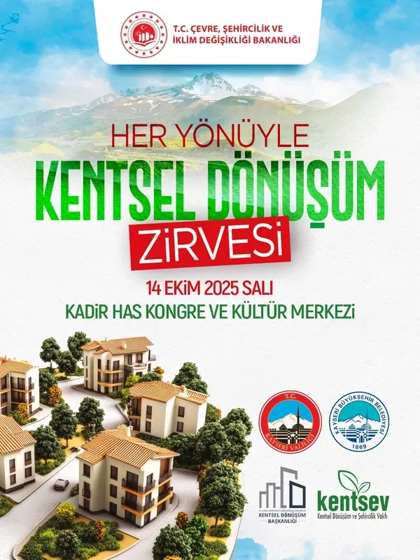 Kentsel dönüşüm Kayseri’de masaya yatırılacak
