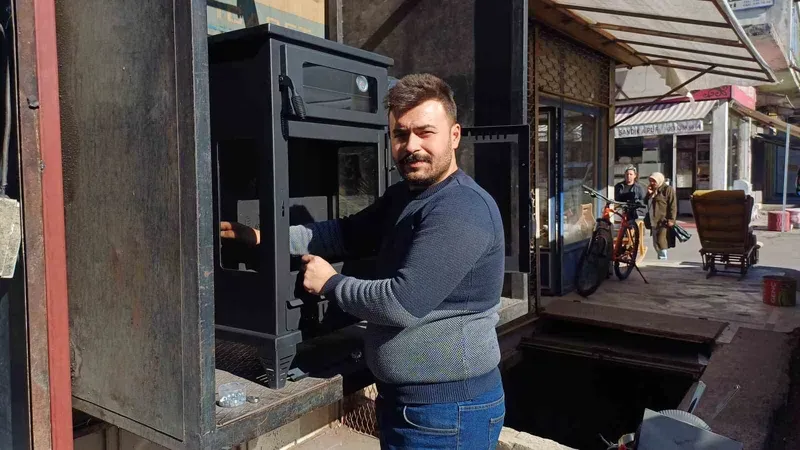 Havalar soğudu, sobaya rağbet arttı
