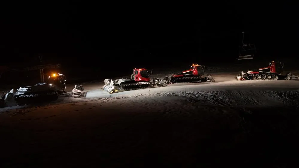 Erciyes’te çalışmalar 24 saat devam ediyor