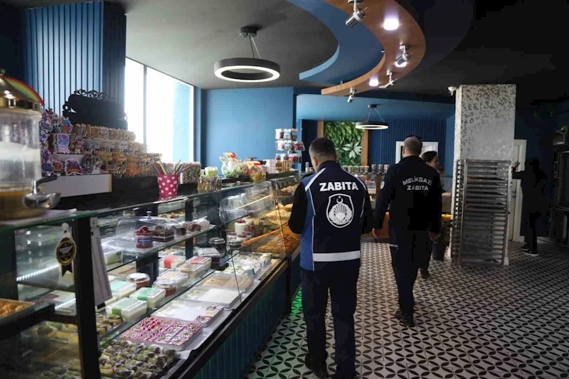Melikgazi Zabıtası’ndan Ramazan Bayramı öncesi gıda denetimi
