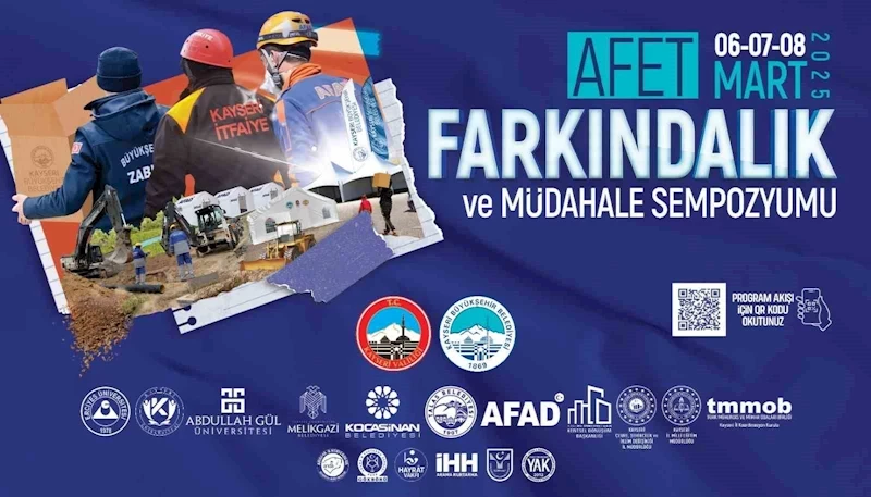 Büyükşehir’den Deprem Haftası dolayısıyla Afet Farkındalık ve Müdahale Sempozyumu
