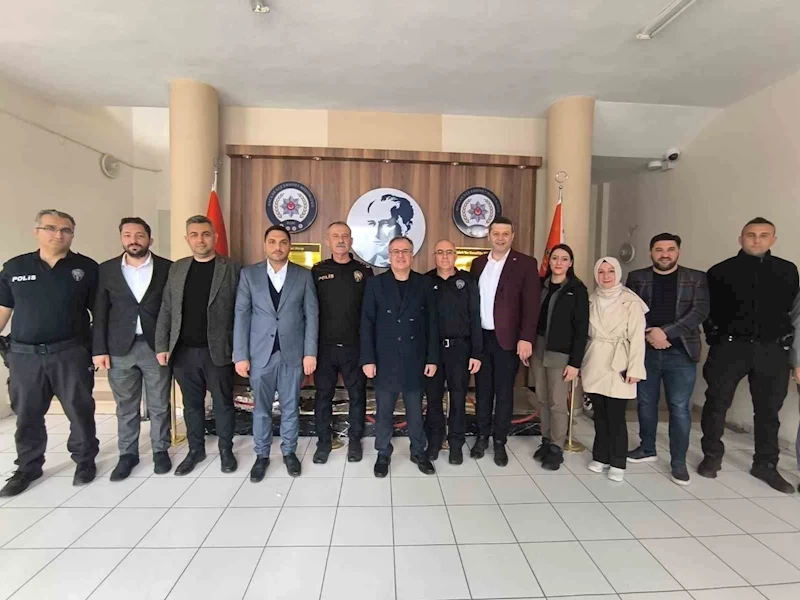 Başkan Özdoğan’dan Güldaş’a ziyaret
