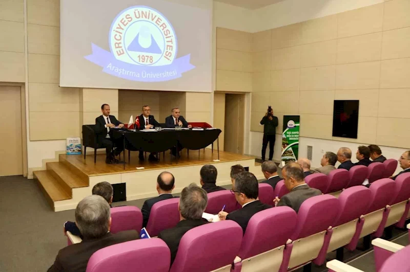 AÜB Üst Kurul Toplantısı ERÜ’de gerçekleştirildi
