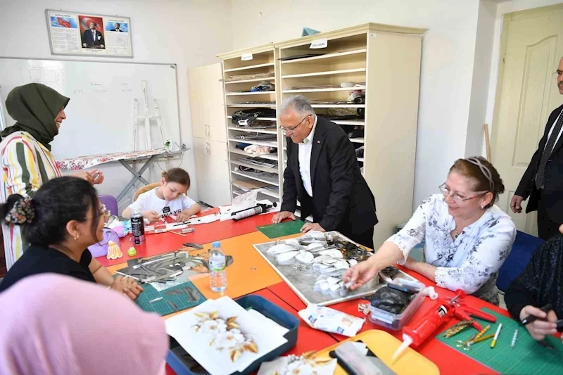 Başkan Büyükkılıç; KAYMEK’in Sümer Tesisleri’ndeki faaliyetleri inceledi
