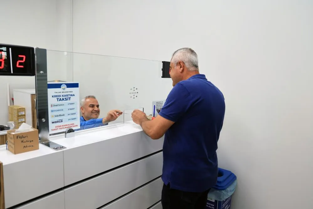 Talas Belediyesi’nde vergi ödemelerinde son günler