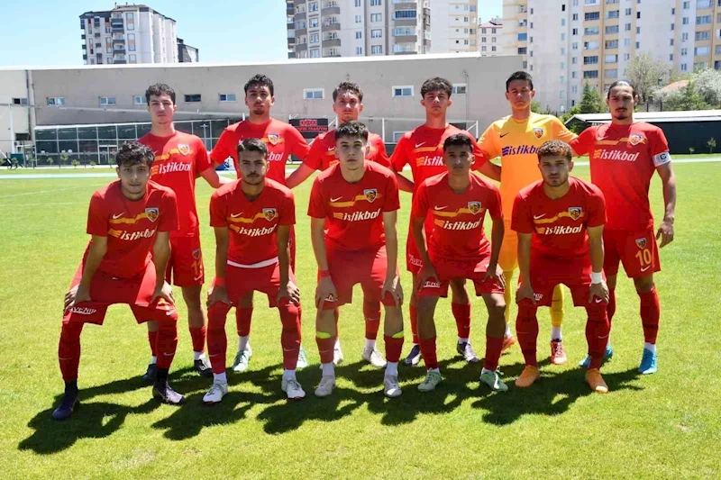 Kayserispor U19, ligi 48 puanla tamamladı
