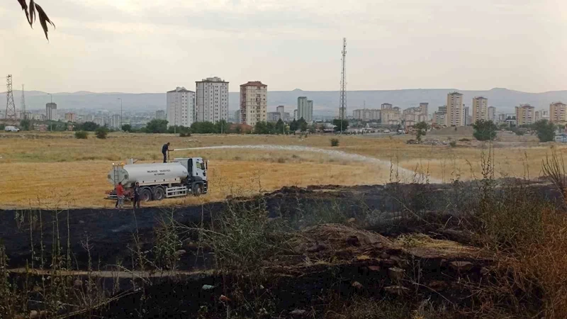 Ot yangını büyümeden söndürüldü
